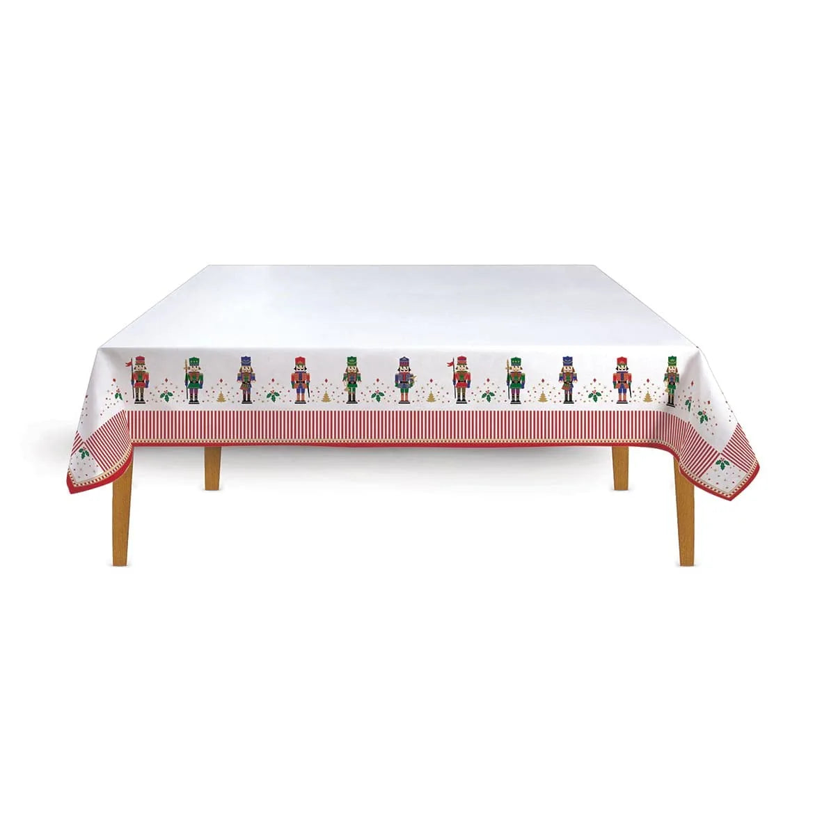 Easy Life tovaglia rettangolare cotone Nutcrackers multicolore 250x145cm