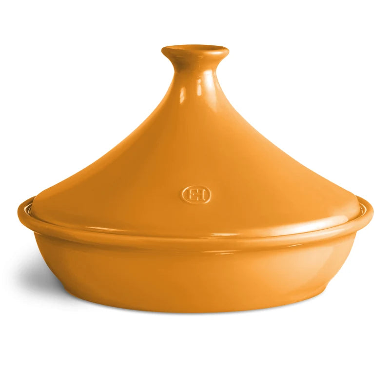 Emile Henry Tagine Giallo Edizione Limitata 32cm in ceramica, coperchio tradizionale