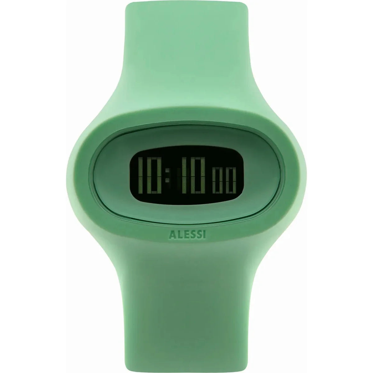 Alessi — Jak AL25001 | Orologio da polso in poliuretano verde