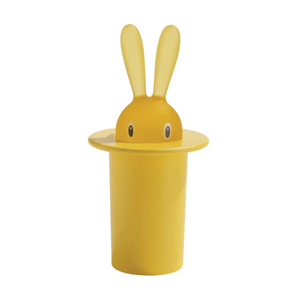 Alessi — Magic Bunny ASG16 Y | Portastuzzicadenti in resina giallo — Alessi