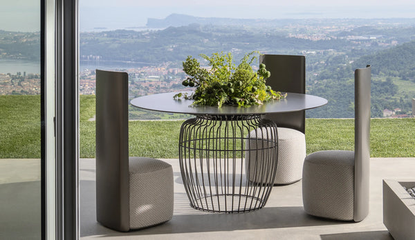 Flou — Pierre Shell Outdoor | Poltroncina Design Studio Contromano — Flou