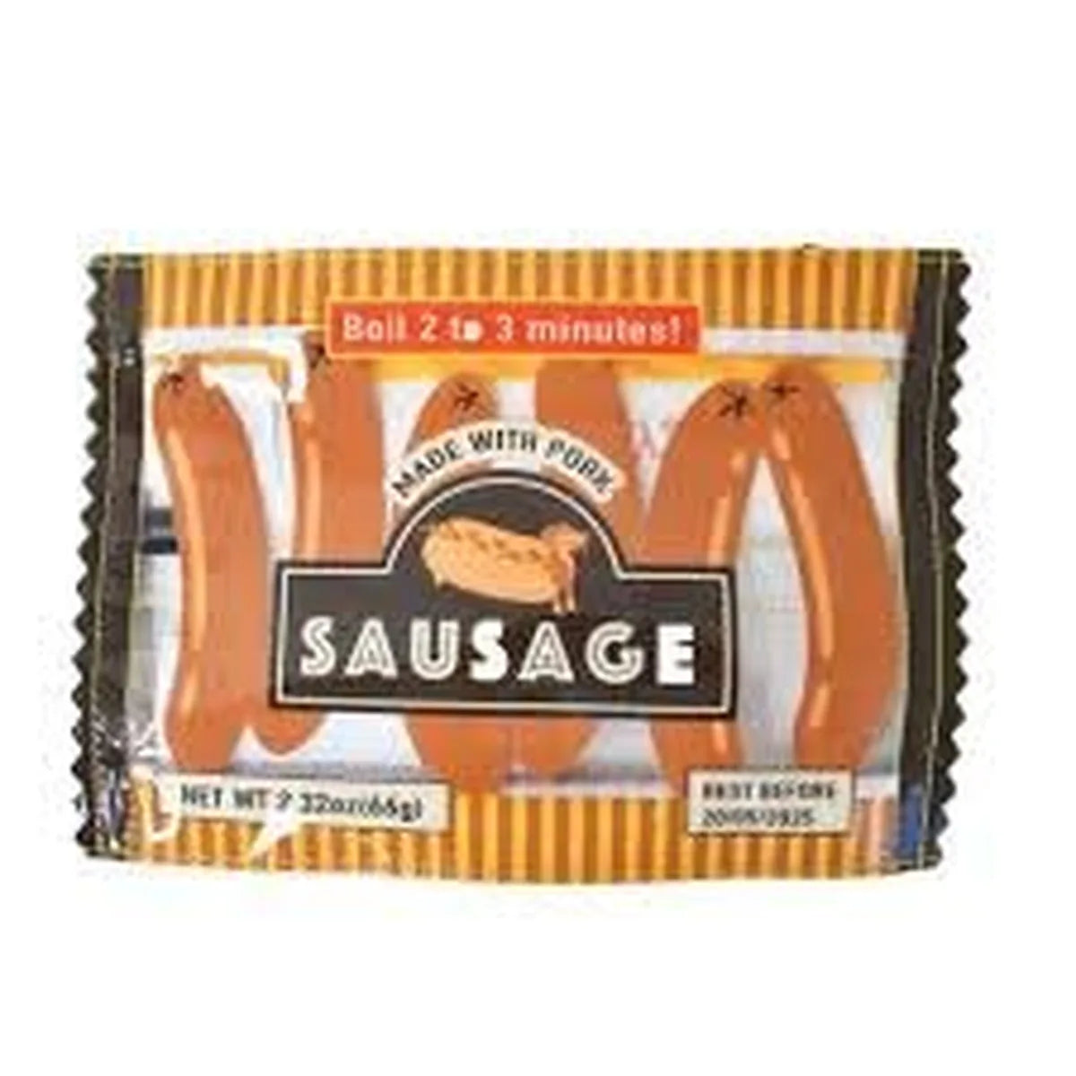 Astuccio portapenne sausage Generico arancione fantasia - Stilmobili