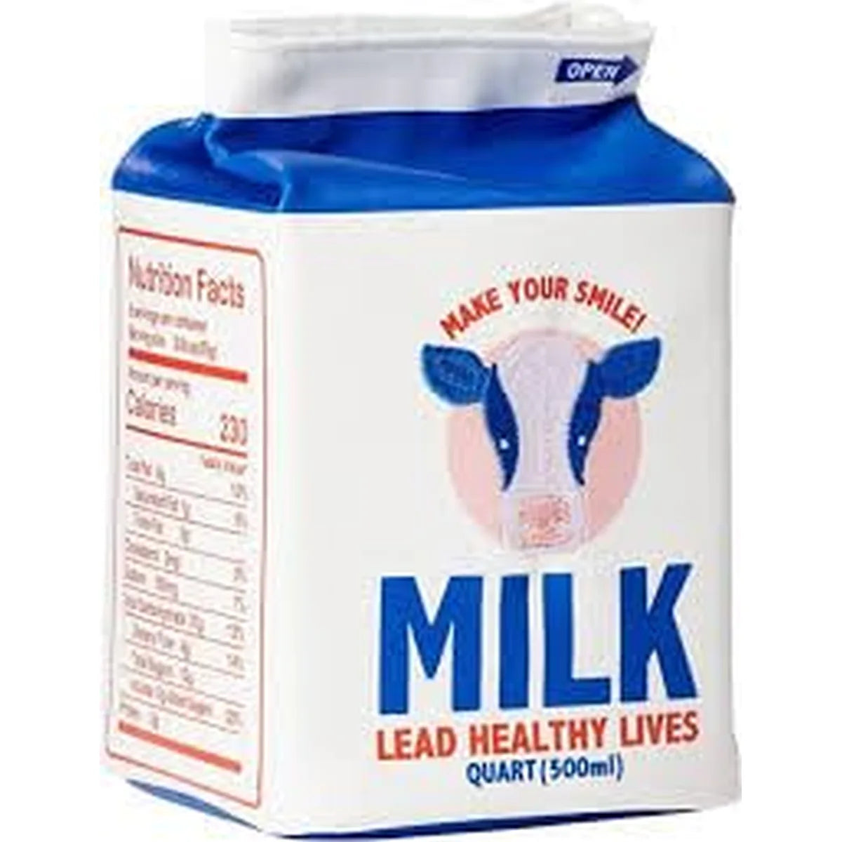 Stilmobili Contenitore milk mucca in ceramica colore arancione - Design italiano