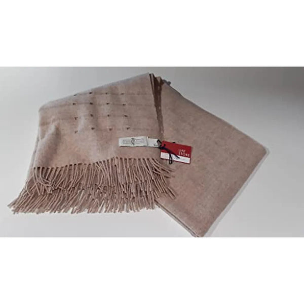 Cecchi e Cecchi — Sabbia | Plaid Pura Lana Vergine — Cecchi e Cecchi