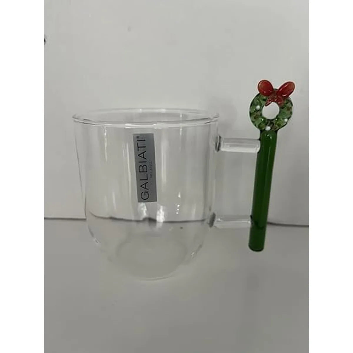 Stilmobili - Tazza in borosilicato ghirlanda 420 ml con decoro fantastico