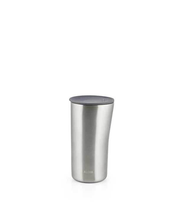 Alessi — Buri BK01 | Bicchiere termico in acciaio inox satinato — Alessi