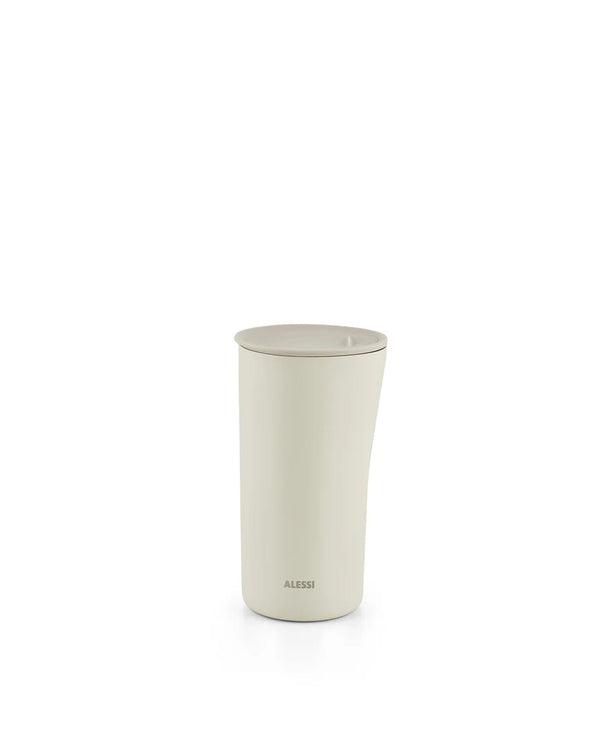 Alessi — Buri BK01 C | Bicchiere termico Soft Cream doppia parete — Alessi