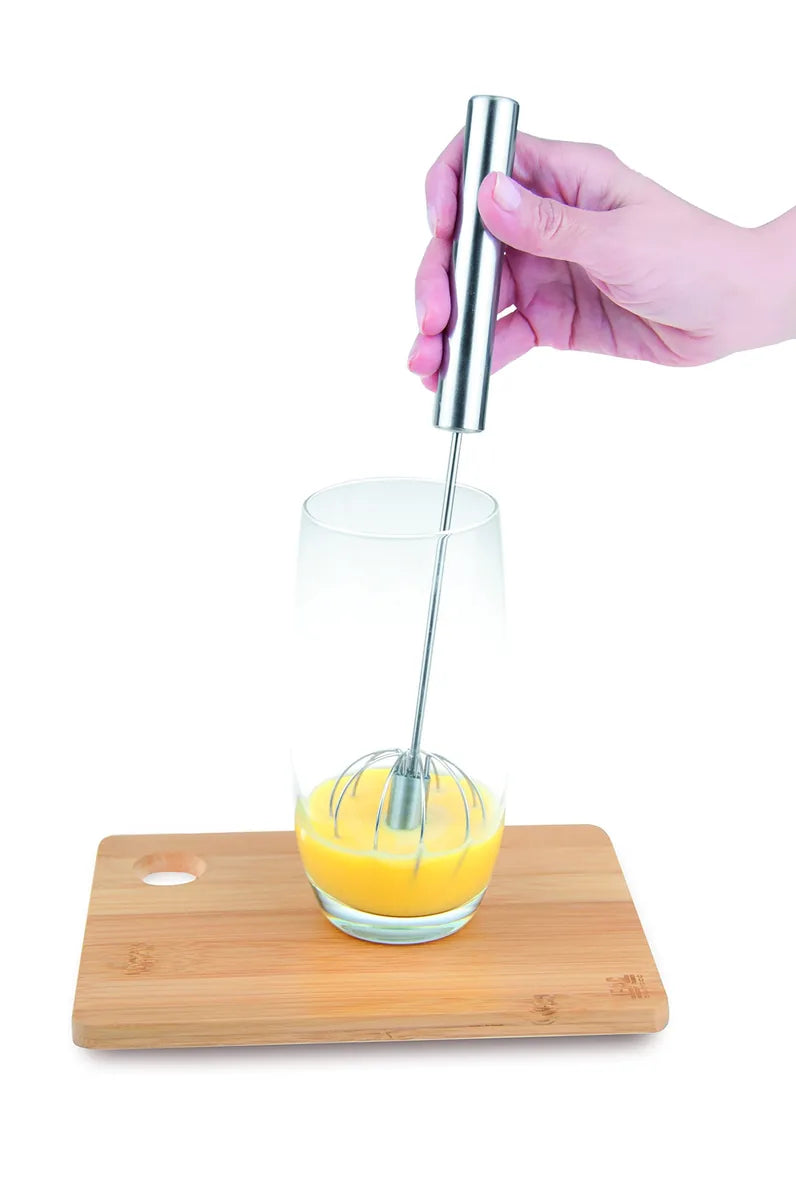 Ipac frusta acciaio inox argento con meccanismo a pressione