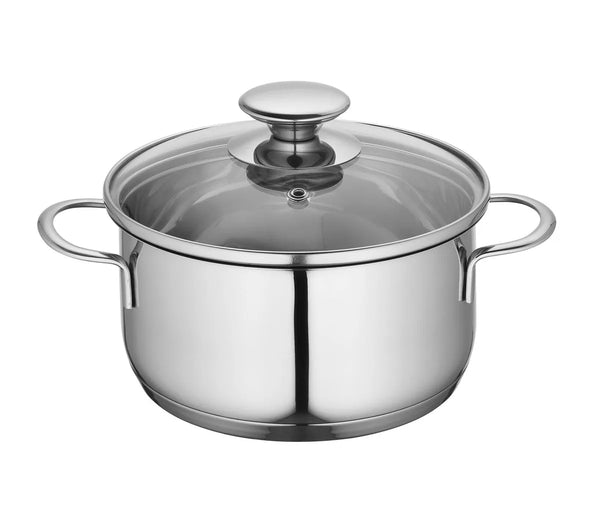 Küchenprofi — Pentola con Coperchio | Acciaio Inox — Küchenprofi