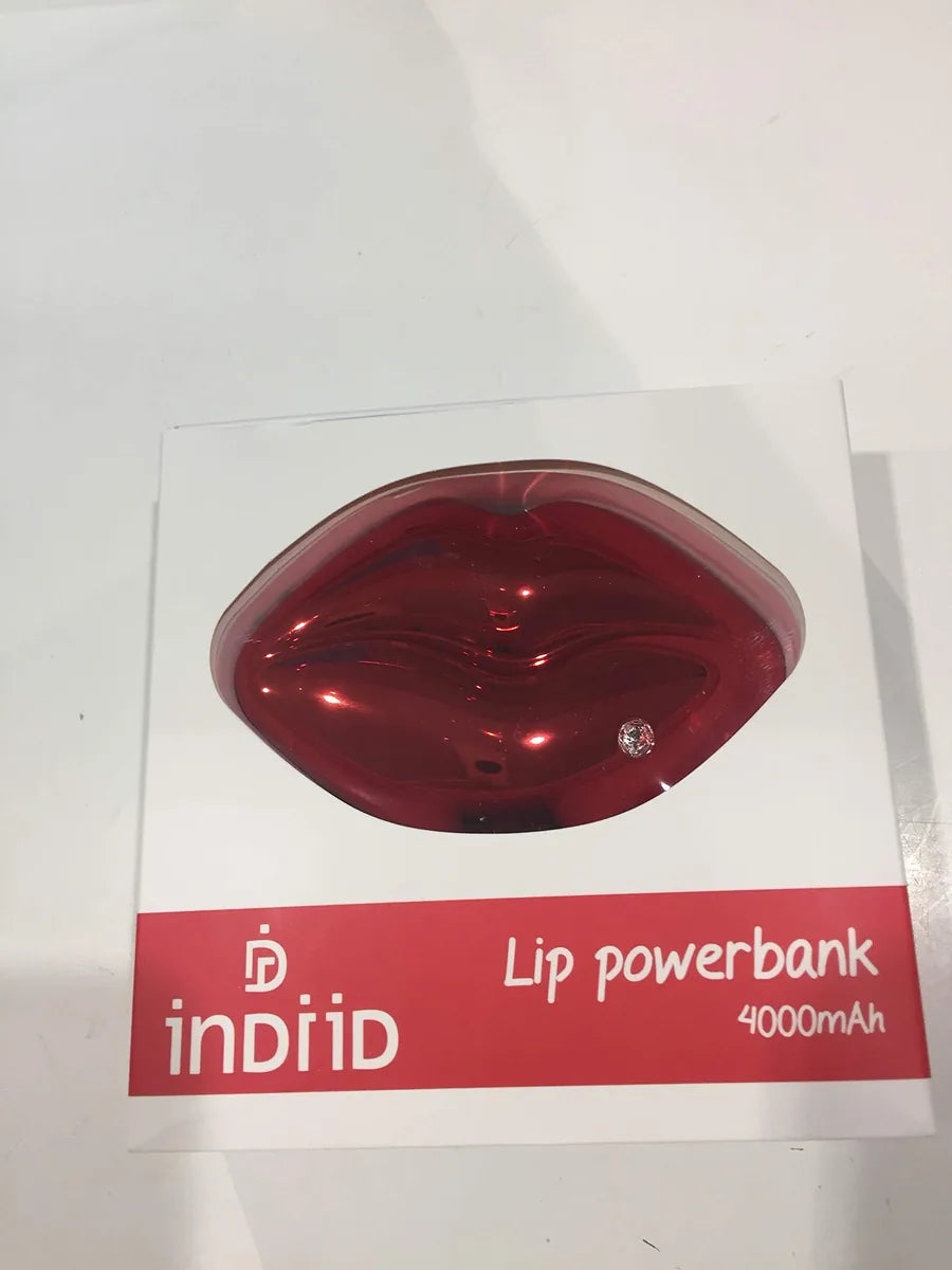 Indiid Lip Powerbank wireless con design compatto e moderno