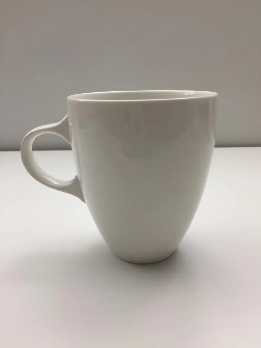 Il mio negozio - Mug in porcellana bianca, design minimale italiano