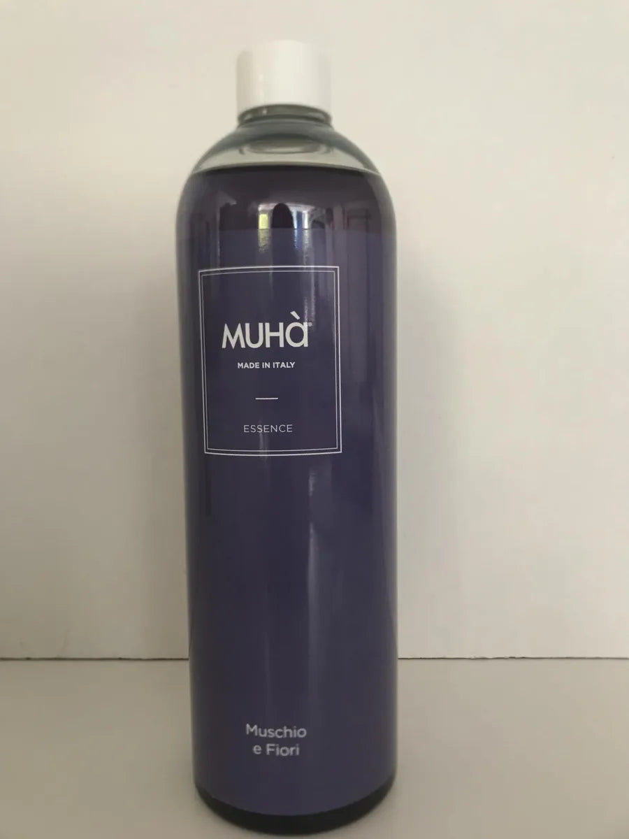 Muhà ricarica profumatore ambiente fragranza muschio e fiori - olio profumato