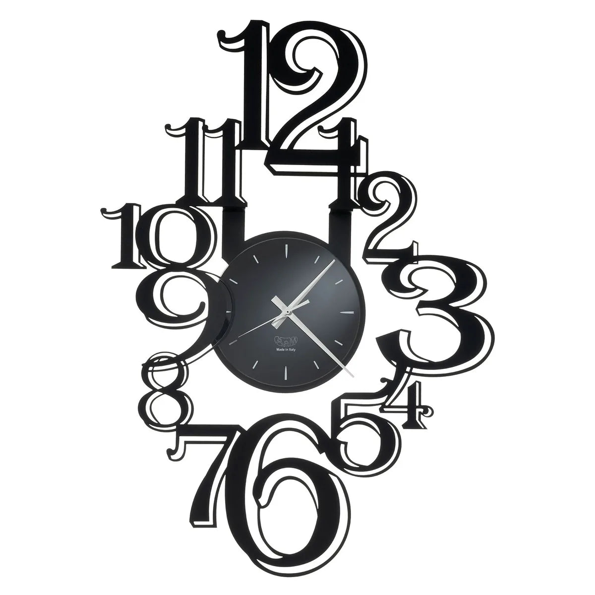 Arti & Mestieri Big Freak orologio da parete design ferro 50x70 cm Beige