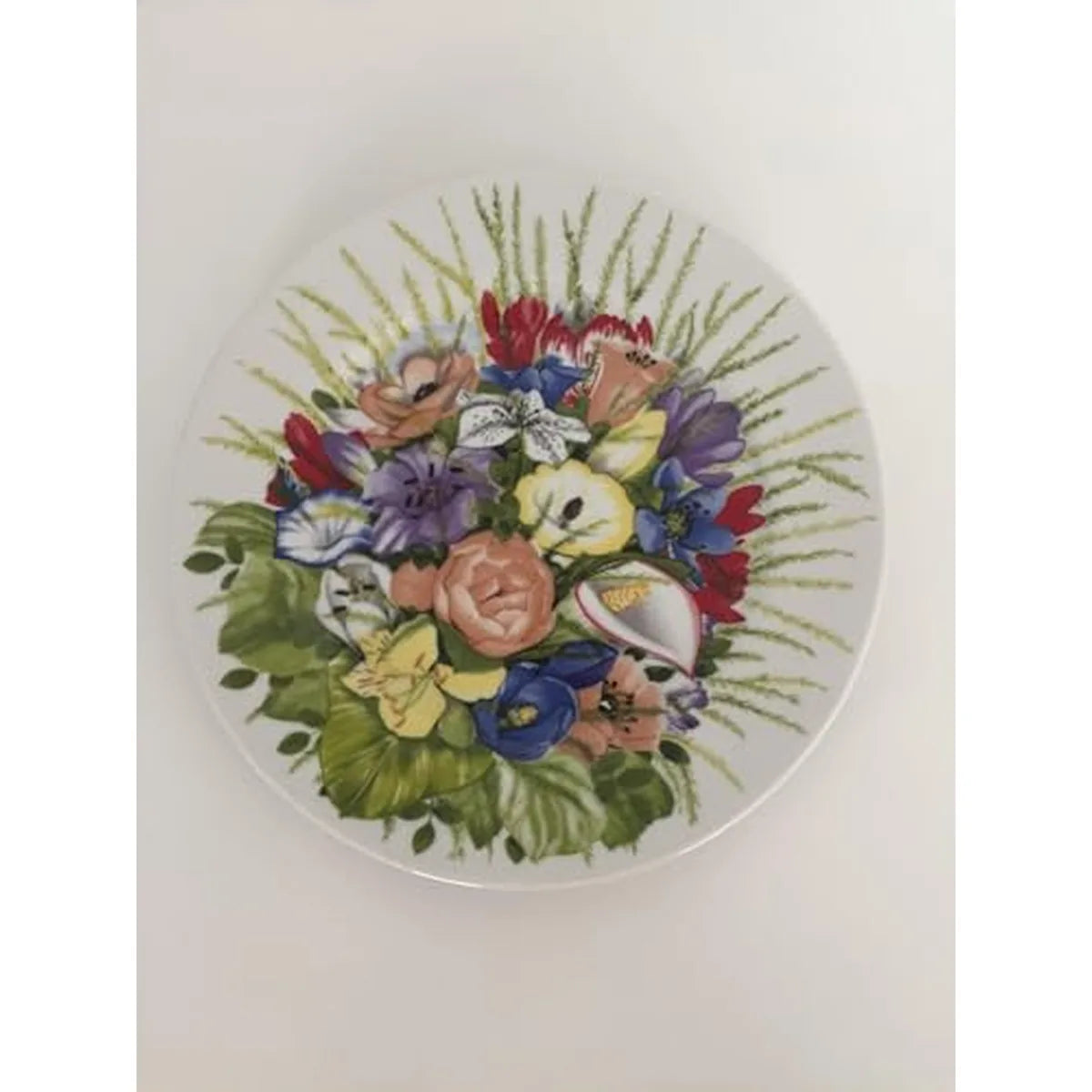 Taitù piatto dolce Fiori 19cm porcellana design floreale