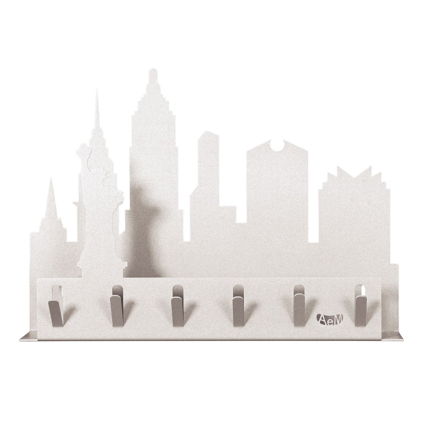 Arts & Crafts - Modern Wall Key Holder "New York"