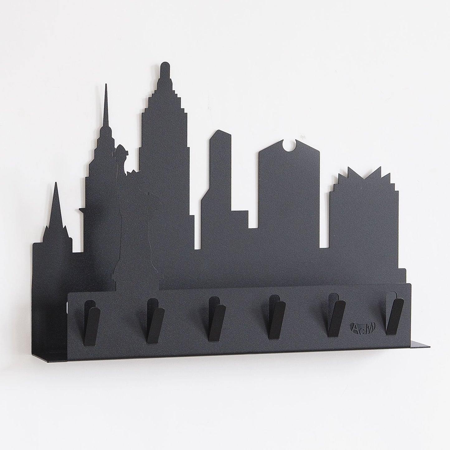 Arts & Crafts - Modern Wall Key Holder "New York"