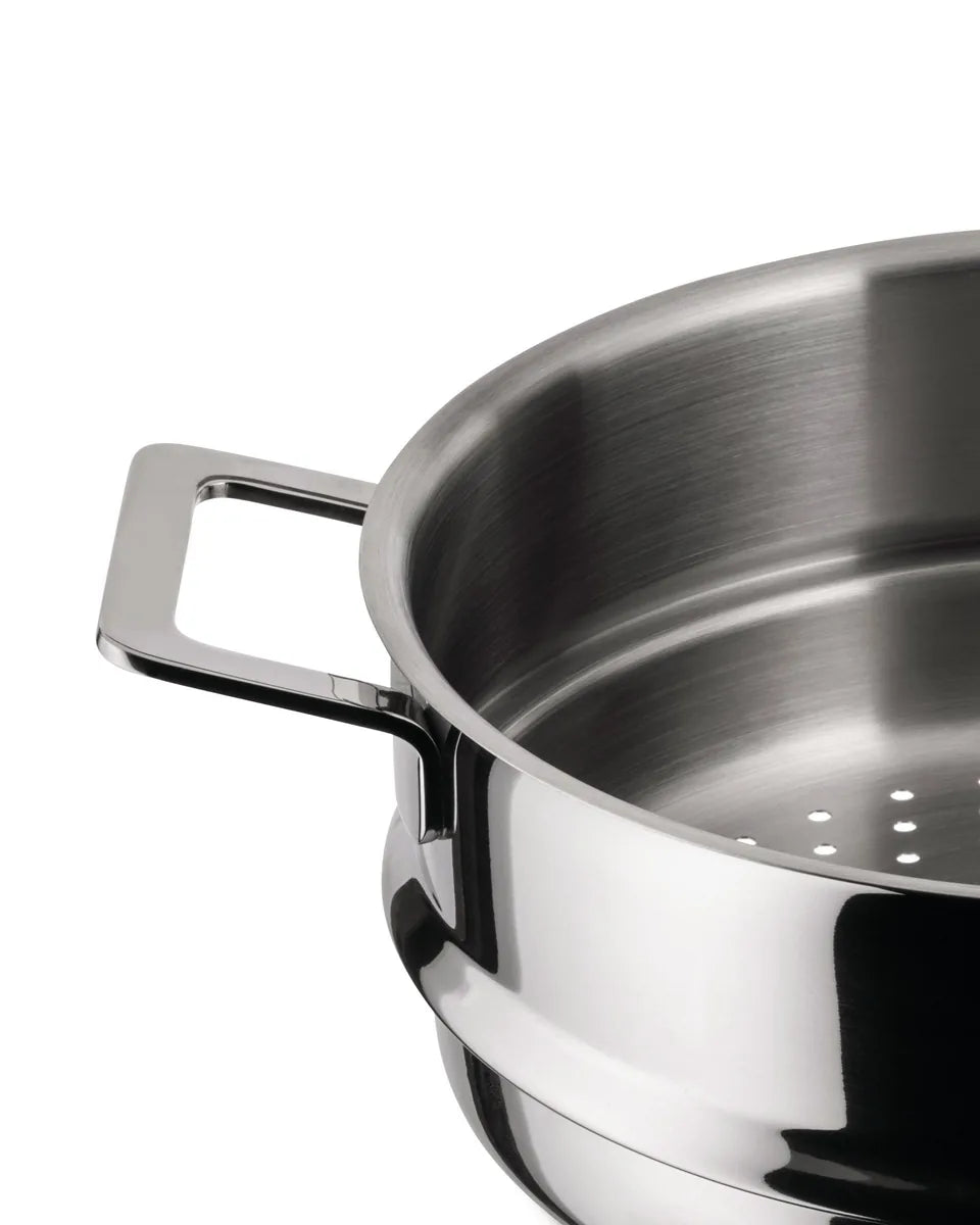 Alessi — Pots&Pans | Cestello Vapore Acciaio