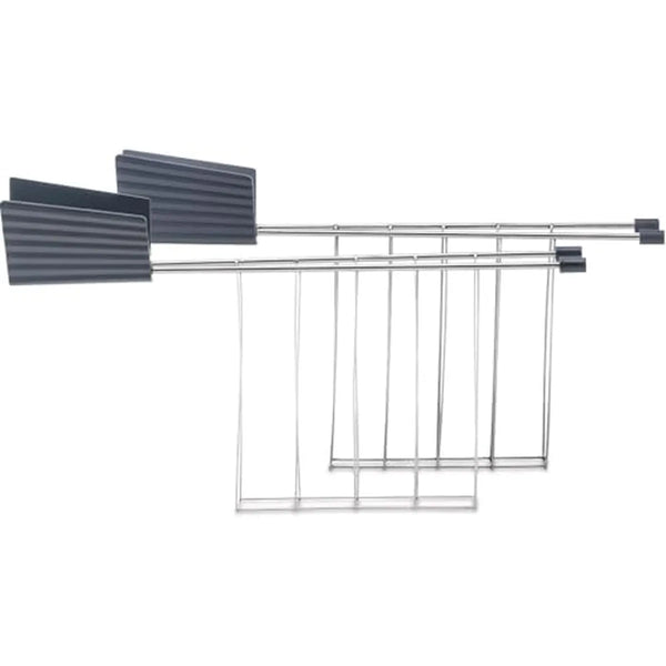 Alessi - Set of 2 Toaster Tongs Grey — Alessi