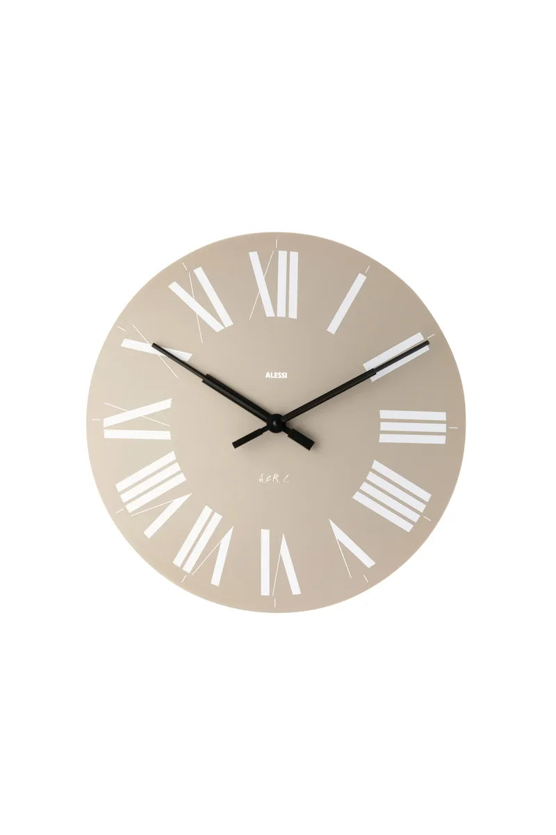 Alessi Firenze 12G — Orologio da parete Castiglioni — design italiano Alessi