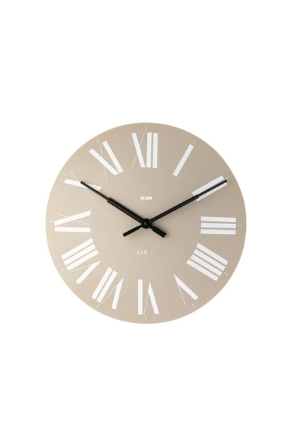Alessi Firenze 12G — Orologio da parete Castiglioni — design italiano Alessi