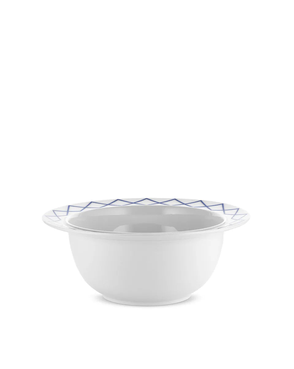Alessi — ES22/38 29 | Insalatiera in porcellana Ettore Sottsass — design italiano Alessi