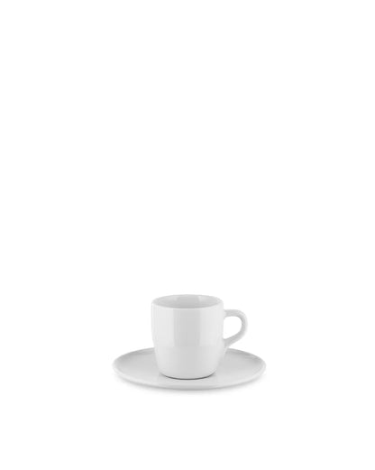 Alessi — Itsumo NF07/76S | Tazzina da caffè in porcellana bianca — design italiano Alessi
