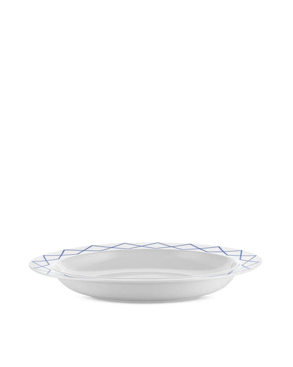 Alessi — ES22/22 ES22/22 38 | Piatto ovale Sottsass La Bella Tavola — design italiano Alessi