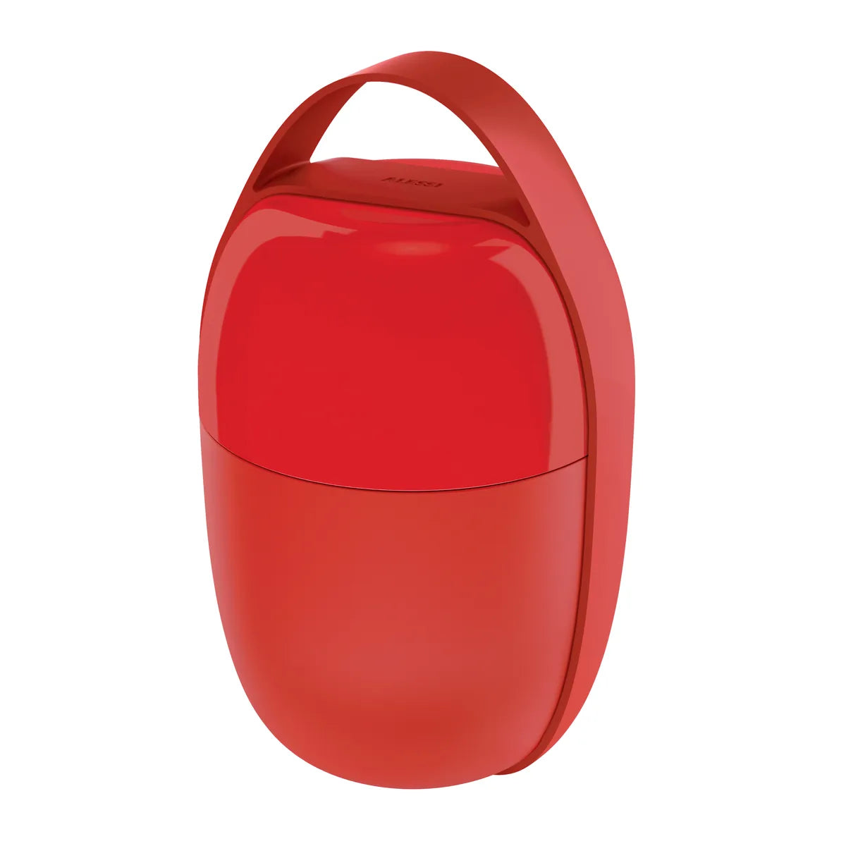 Alessi — Food à Porter SA03 R | Lunch pot bicompartimentato rosso — design italiano Alessi
