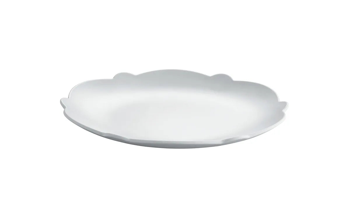 Alessi — Dressed en plein air MW72/5 W | Piatto dessert in melammina b — design italiano Alessi