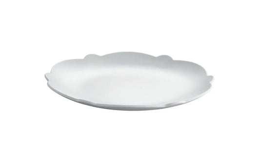 Alessi — Dressed en plein air MW72/5 W | Piatto dessert in melammina b — design italiano Alessi