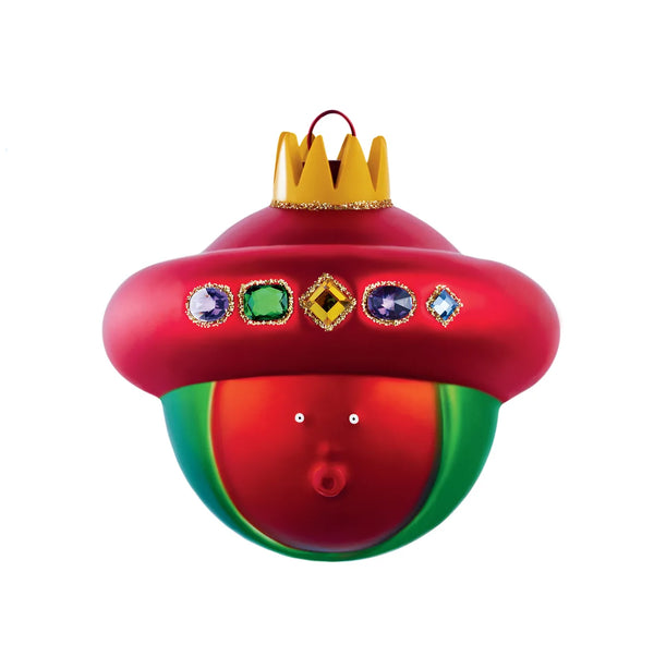 Alessi — Baldassarre AMJ13 10 | Palla di Natale in vetro soffiato — Alessi