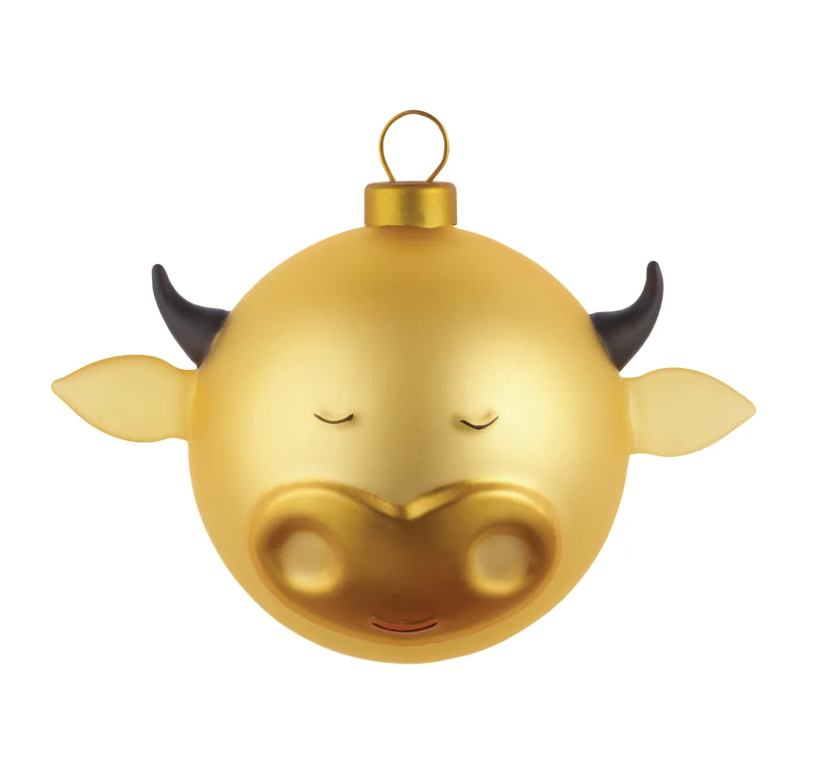 Alessi — AMJ13 4 | Bue, palla di Natale in vetro soffiato — design italiano Alessi