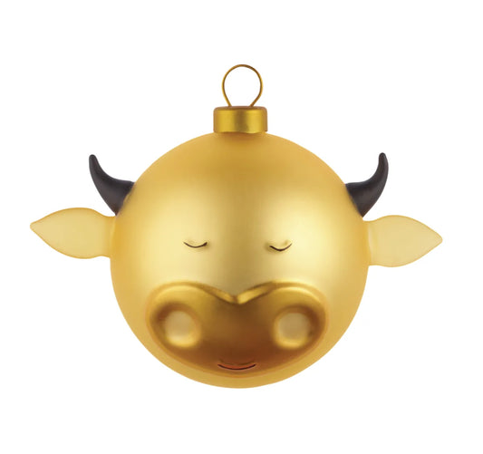Alessi — AMJ13 4 | Bue, palla di Natale in vetro soffiato — design italiano Alessi