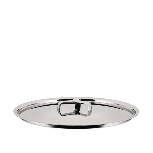 Alessi — Pots&Pans AJM200/24 | Coperchio acciaio inox 24 cm — design italiano Alessi