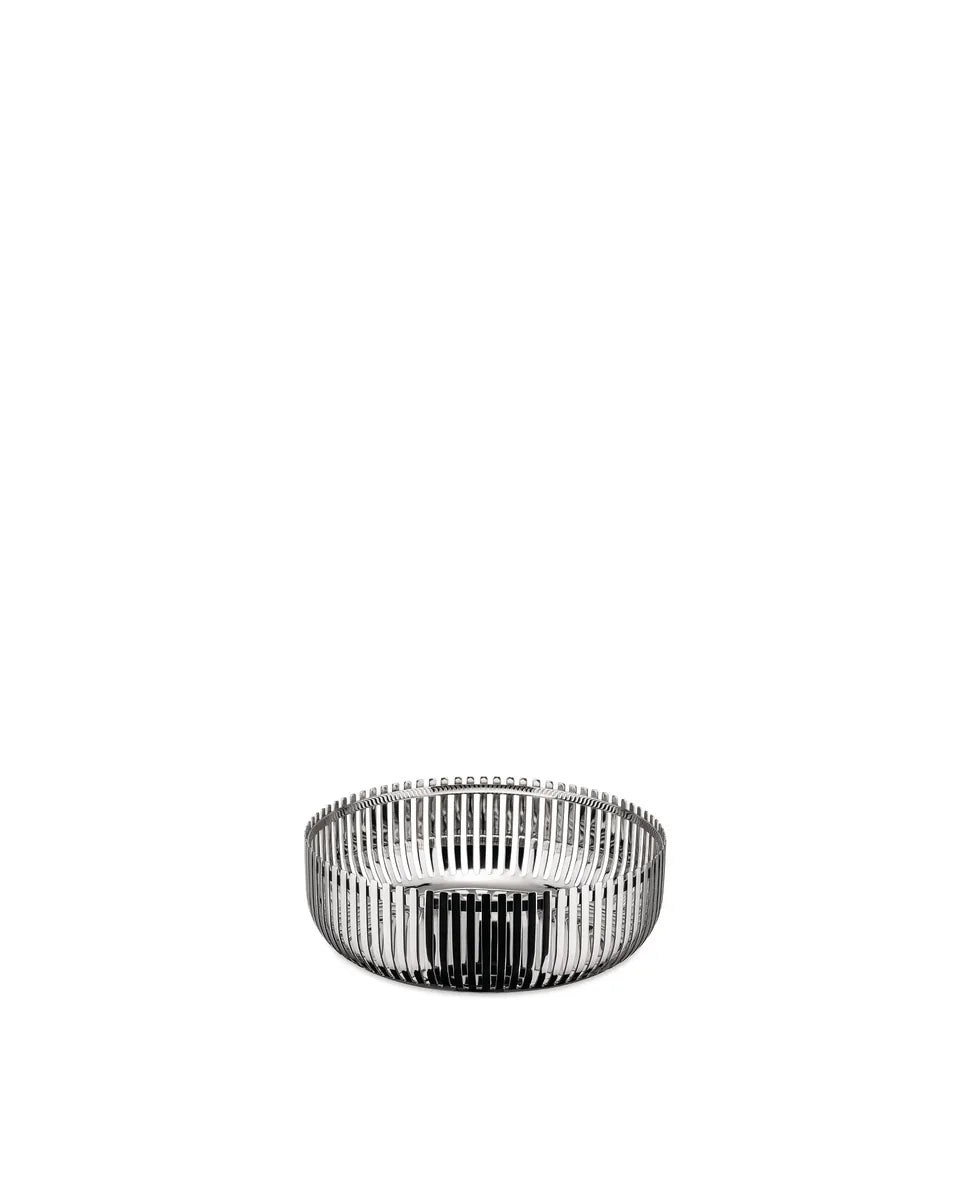 Alessi — PCH02/15 | Cestino tondo in acciaio inox Charpin — design italiano Alessi