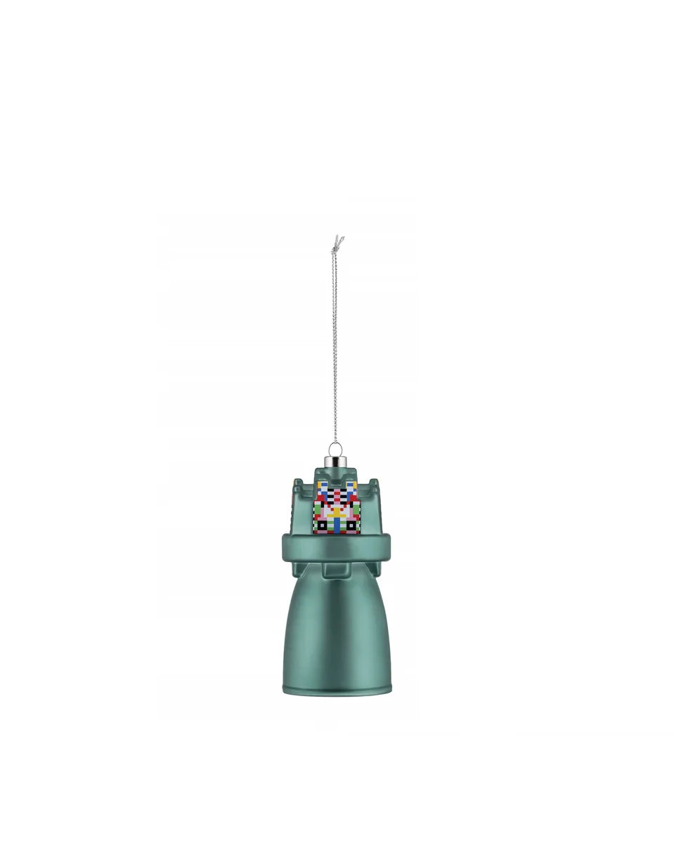 Alessi — Bell ESA06 3 | Campana di Natale in vetro soffiato — design italiano Alessi