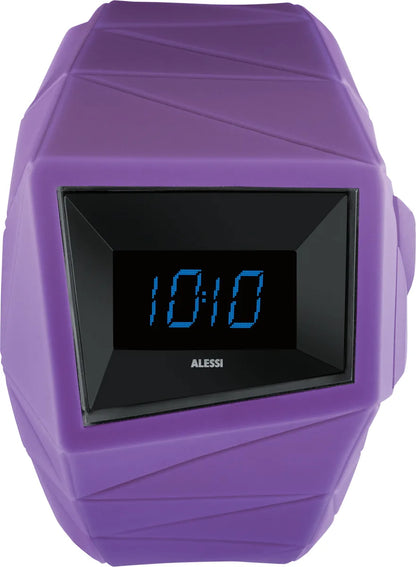 Alessi — Daytimer AL22003 | Orologio da polso in poliuretano viola — design italiano Alessi