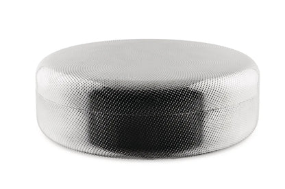 Alessi — JM01/28 T | Contenitore in acciaio inox con decoro a rilievo — design italiano Alessi