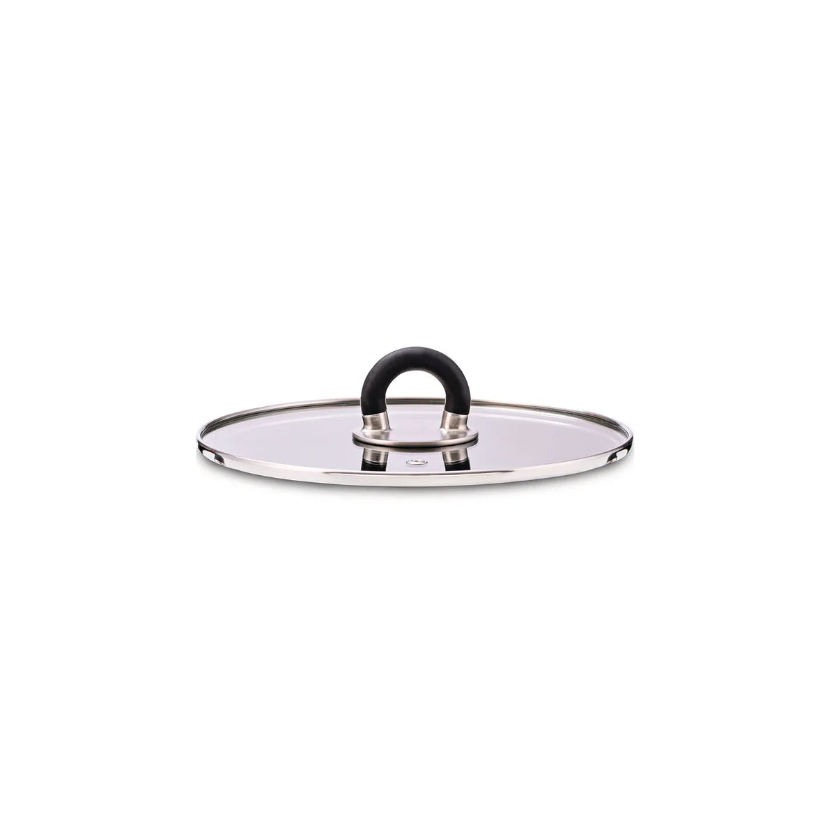 Alessi — STEN ABGMP3631B | Coperchio in vetro con pomolo in silicone n — design italiano Alessi