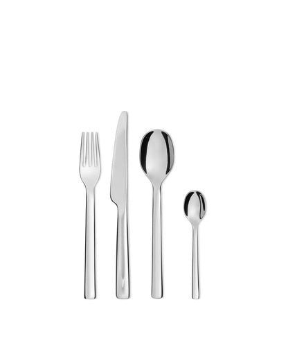 Alessi — Ovale REB09S24 | Servizio posate 24 pz Bouroullec inox 18/10 — design italiano Alessi