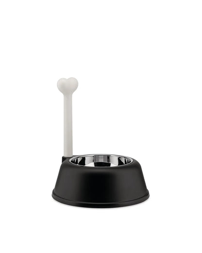 Alessi — Lupita AMMI02 B | Ciotola design per cani, nero — design italiano Alessi