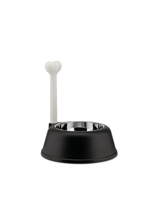 Alessi — Lupita AMMI02 B | Ciotola design per cani, nero — design italiano Alessi