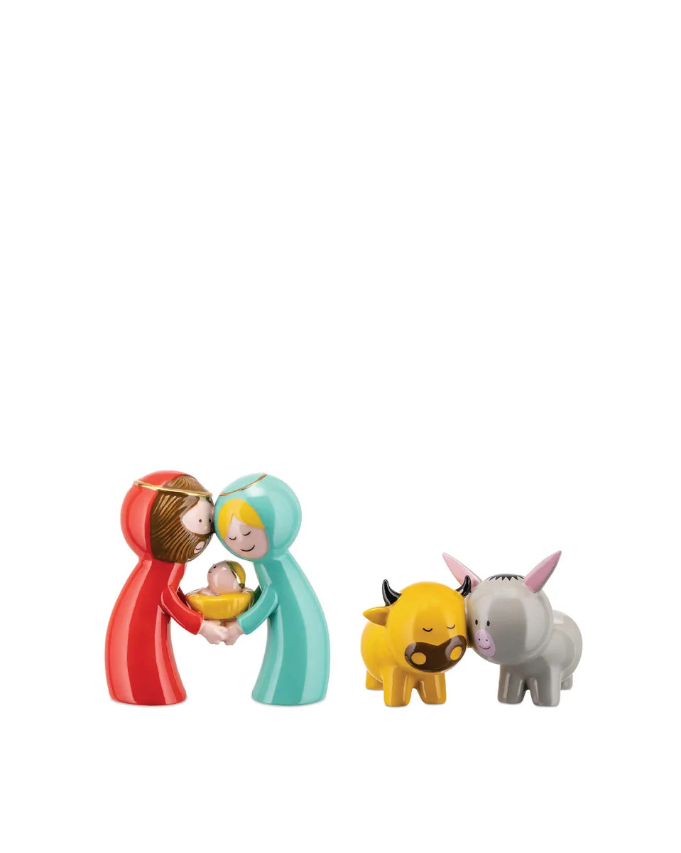 Alessi — Happy Eternity Baby AGJ01S2 | Statuine di Natale in porcellan — design italiano Alessi