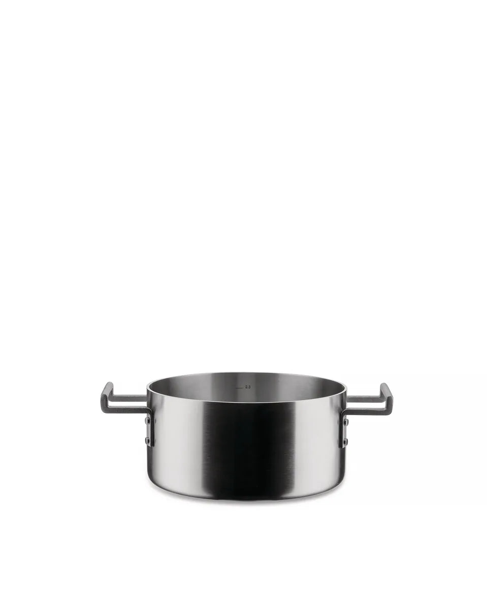 Alessi — Convivio DC101/20 | Casseruola in trilamina Chipperfield — design italiano Alessi
