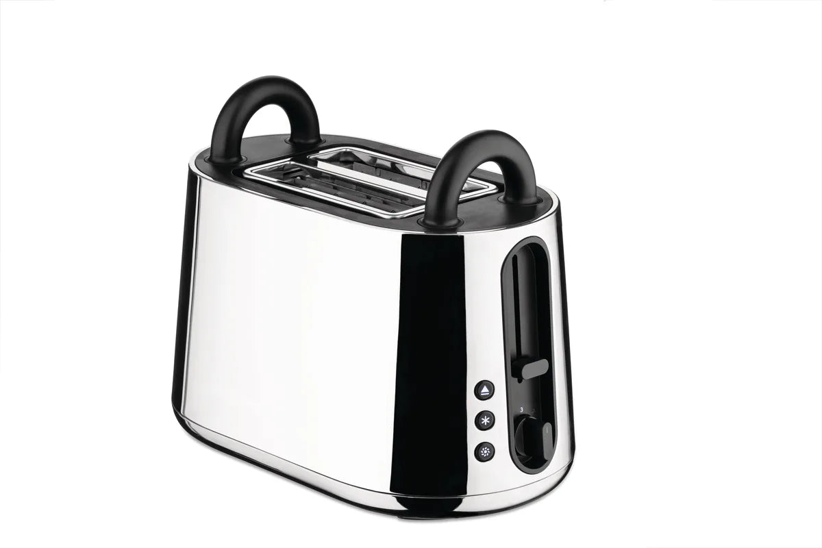 Alessi — Toru NE03 NE03 B/USA | Tostapane in acciaio inox nero Nendo — design italiano Alessi