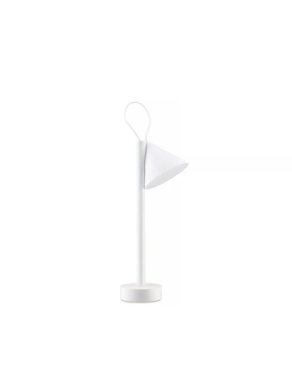 Alessi — Tsumiki ME01 W | Lampada portatile bianca MEDUM — design italiano Alessi