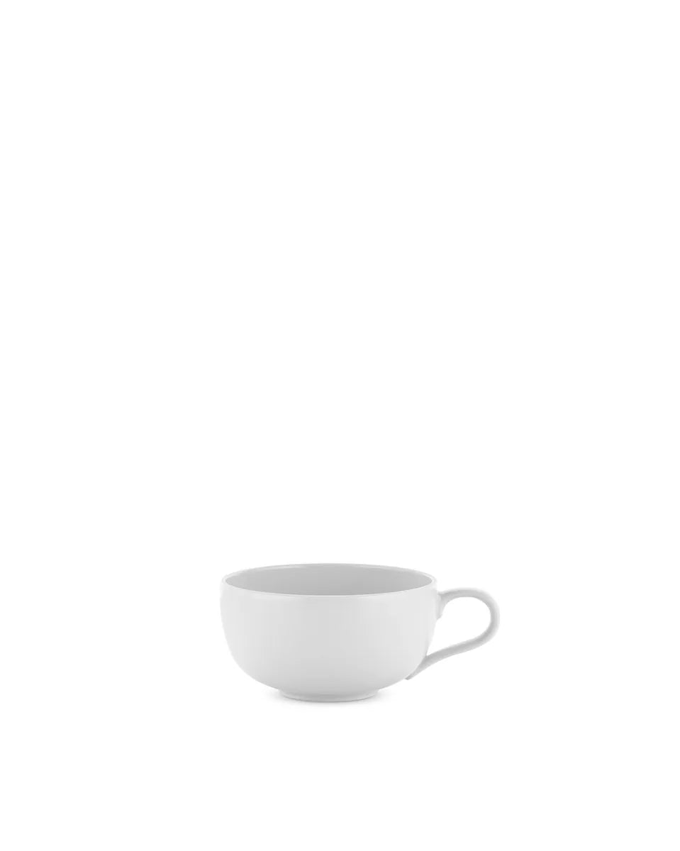 Alessi — La Bella Tavola ES21/78 | Tazza da tè in porcellana bianca — design italiano Alessi