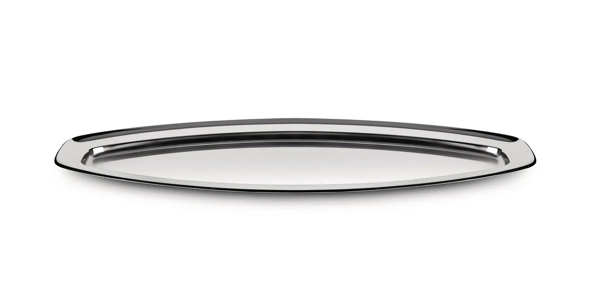 Alessi — 127/70 | Piatto da pesce in acciaio inox 18/10 — design italiano Alessi