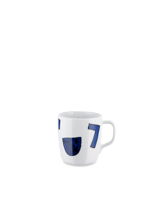 Alessi — Itsumo NF08/89 | Mug in porcellana decoro Yunoki — design italiano Alessi