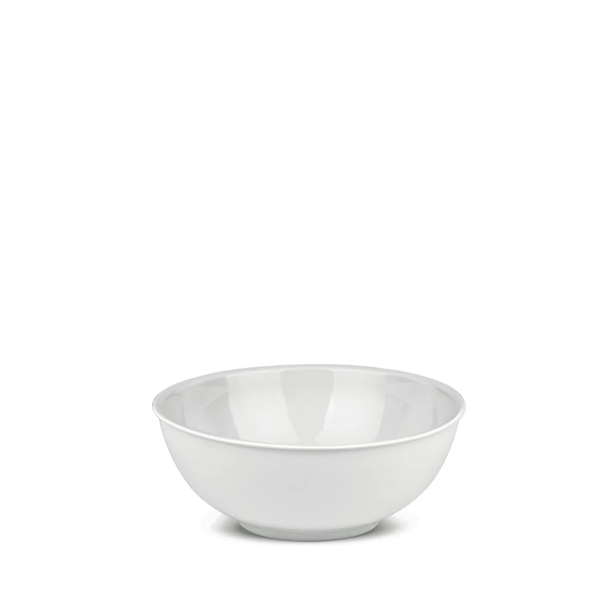 Alessi — PlateBowlCup AJM28/3821 | Insalatiera in porcellana bianca Ja — design italiano Alessi